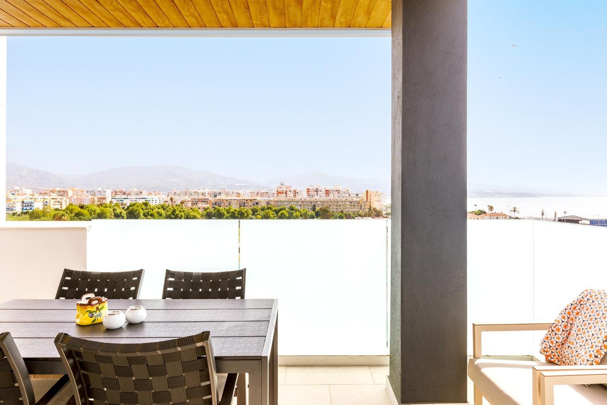 A&N Atico Vista Al Mar Apartment Torre Del Mar Exterior photo